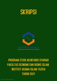 The Effect Of Internal Control Towards The Effctiveness Of Zakat Management In Zakat Institutions (Study Case Baitul Maal Muamalat)